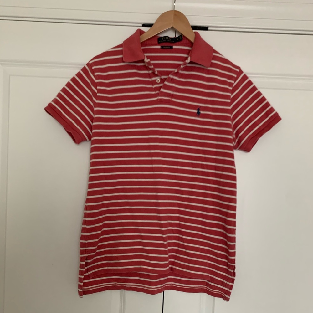 Ralph Lauren Polo Shirt in Salmon Pink